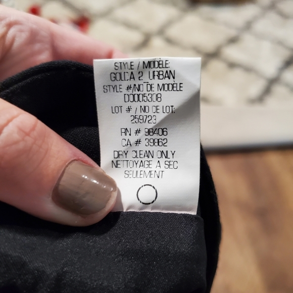 Theory Golda Black Pencil Skirt Slit Preppy Wool Office Classic Neutral Work 0 - Picture 7 of 14